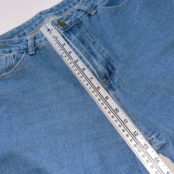 NWOT - SHEIN Wide Leg High-Rise Baggy Jeans (L) - Picture 7 of 10